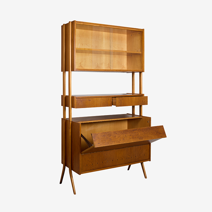 Vintage jaren 60 highboard