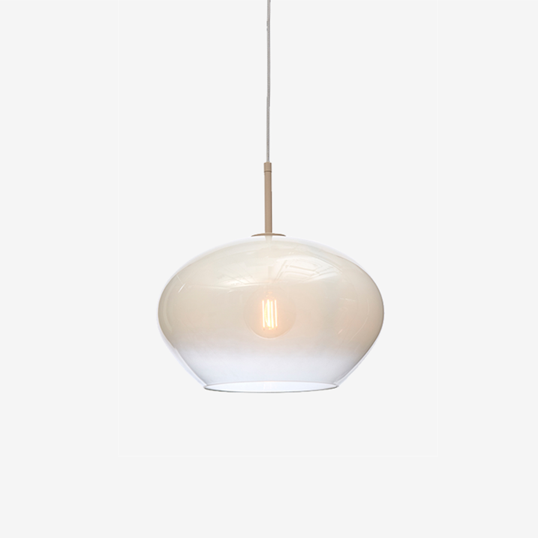 Hanglamp Bologna melk glas