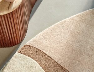 Vloerkleed Organix rond