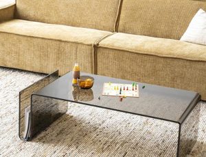 Salontafel Glass Shadow Brown