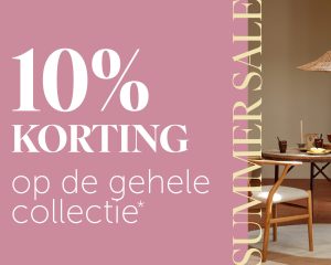 Blokje 10% gehele collectie